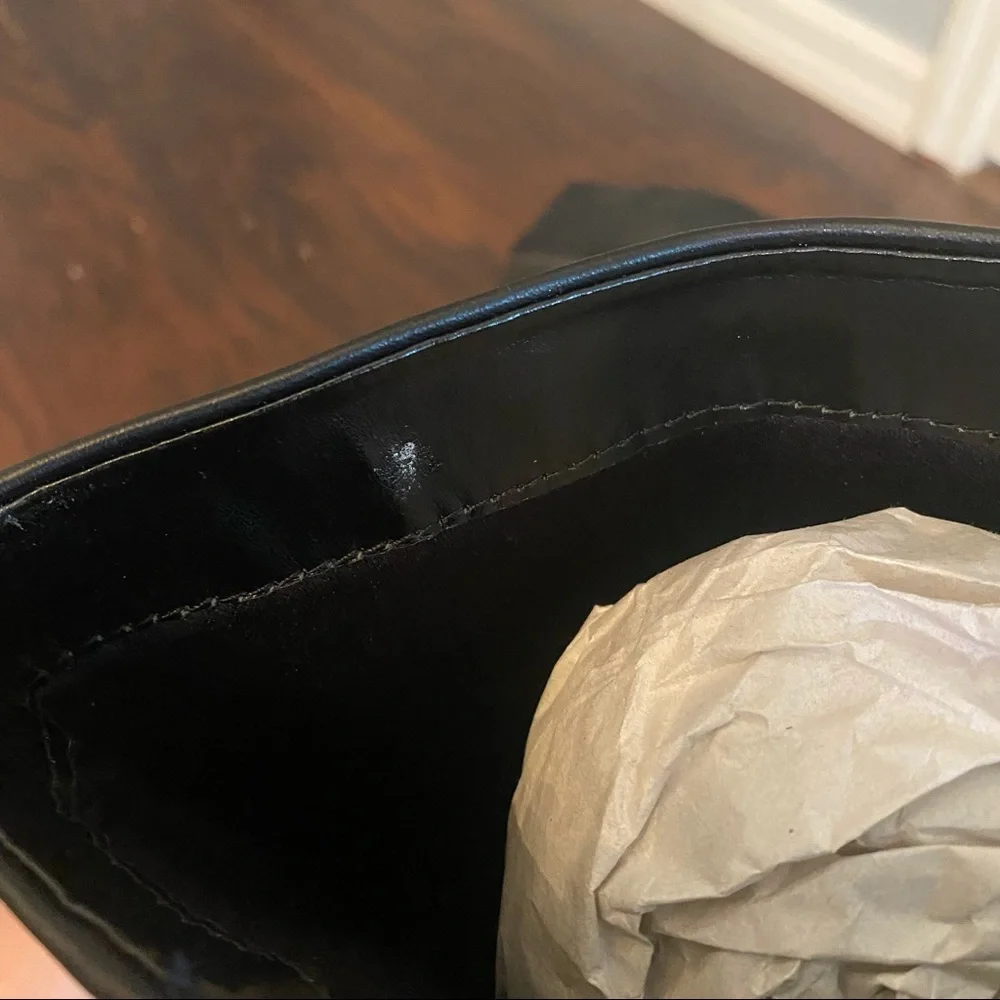 White Mountain Black Tall Boots - Picture 9 of 10